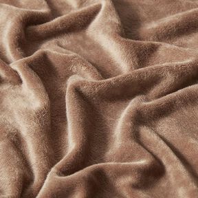 Stretchsamt Nicki – dunkelbeige, 