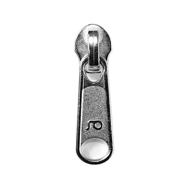 Reißverschluss-Schieber – silber metallic, image number 1