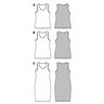Plus-Size Shirt / Kleid | Burda 6672 | 46-60,  thumbnail number 9