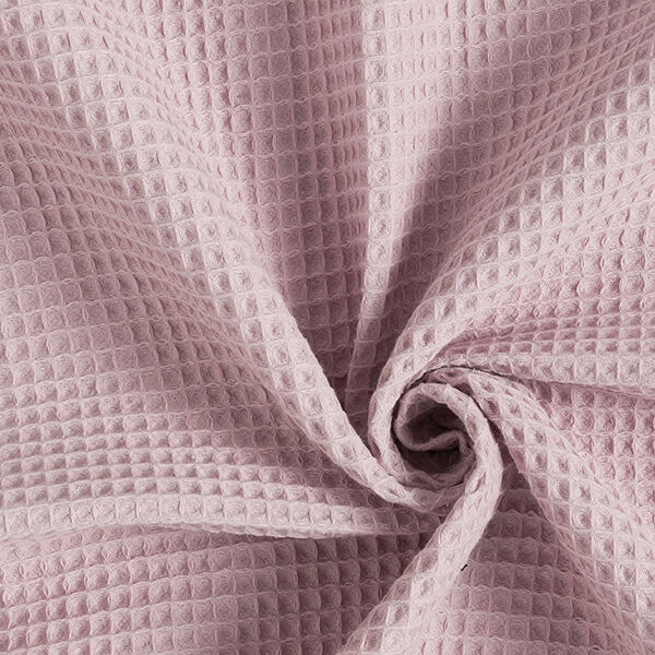 Waffelpiqué – rosé | Reststück 60cm