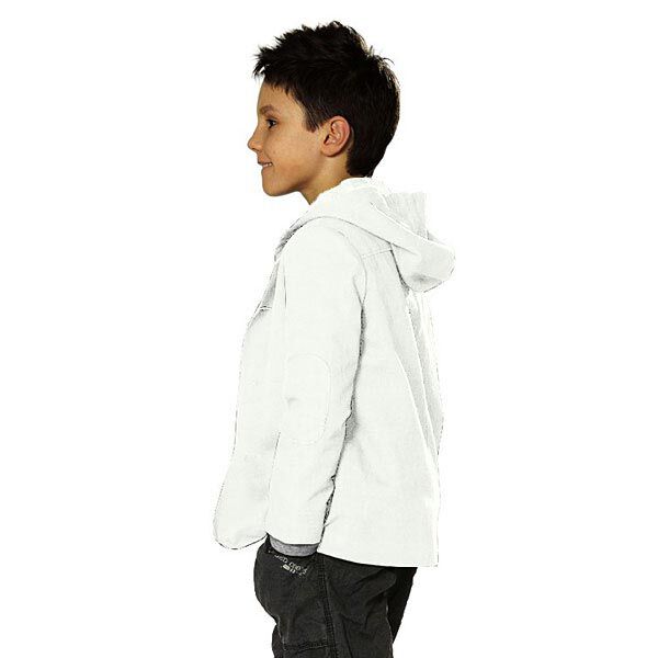 Nicki Stoff Uni – wollweiss | Reststück 50cm