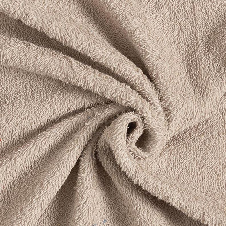 Frotteestoff – dunkelbeige,  image number 1