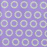 Beschichtete Baumwolle bunte Kreise – lavendel/maigrün,  thumbnail number 1