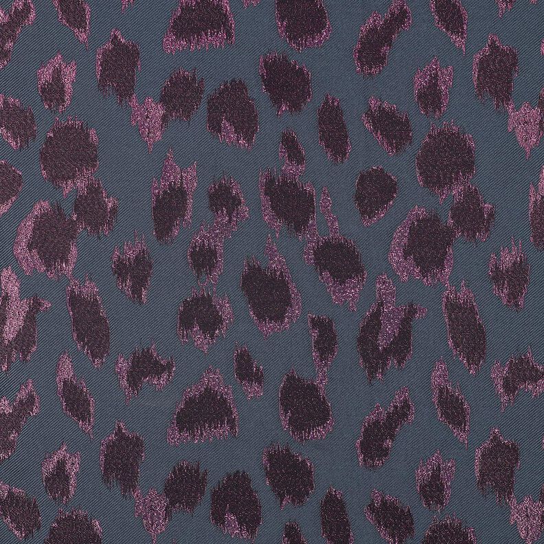Jacquard Leo Metallic | Poppy Fabrics – anthrazit,  image number 1