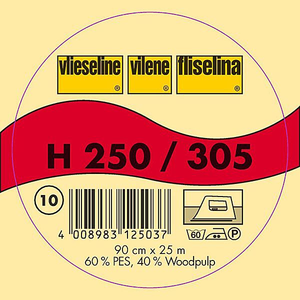 H 250 Bügeleinlage | Vlieseline – weiss,  image number 2