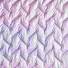 Steppstoff Diagonal-Muster, irisierend – pastellflieder,  thumbnail number 1
