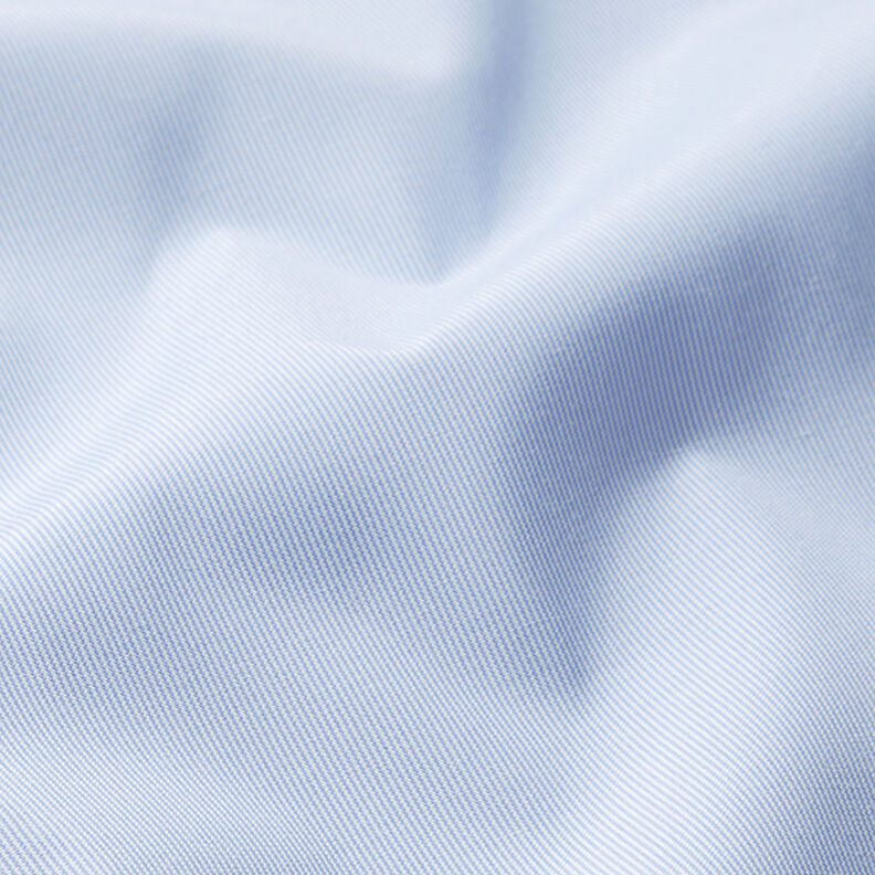 Baumwoll-Mix Mini-Streifen – hellblau,  image number 2