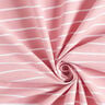 Viskose-Stretch mit Glitzerstreifen – rosa/weiss,  thumbnail number 3