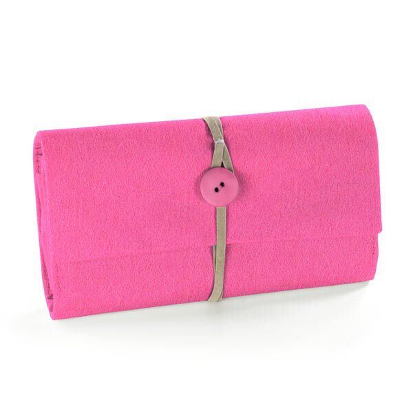 Filz 90cm / 3mm stark – rosa | Reststück 50cm