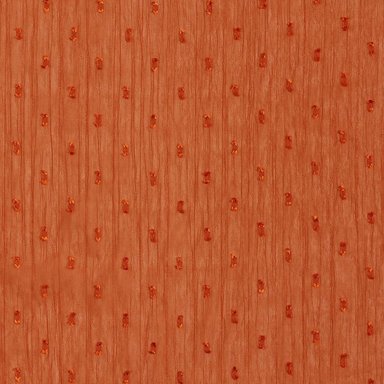 Chiffon Dobby Metallic Nadelstreifen – bronze/silber metallic,  image number 1