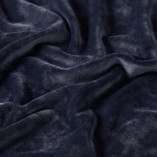 Stretchsamt Nicki – jeansblau, 