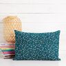 Baumwollstoff Cretonne zarte Blüten – ozeanblau,  thumbnail number 6