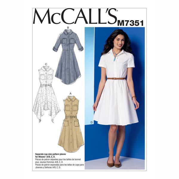 Kleid / Gürtel | McCalls | 32-40