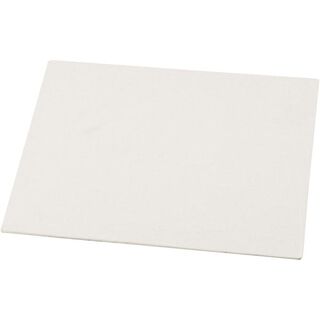 Leinwand-Malpappe [Größe: 15cm x 21cm] – weiss, 
