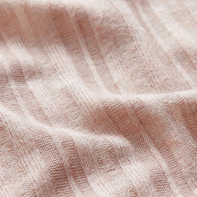 Rippenstrick Uni – rosé,  image number 3