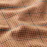 Mantelstoff Hahnentritt Karo mit Glitzereffekt – beige/kupfer,  thumbnail number 2