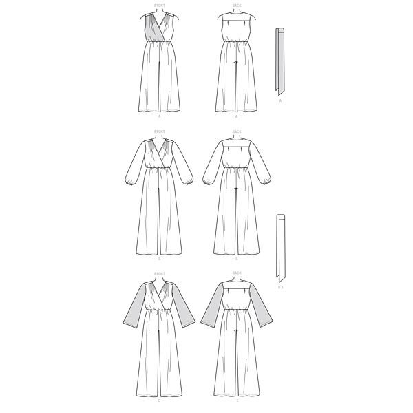 Plus-Size Jumpsuit | Katherine Tilton 6522 | 44-50