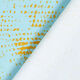 GOTS Baumwolljersey Maiskolben | Tula – aquablau/currygelb,  thumbnail number 4