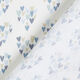 Baumwollpopeline Herzen aus Herzen – weiss/jeansblau,  thumbnail number 4
