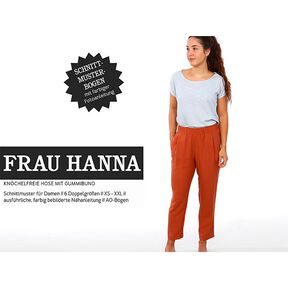 FRAU HANNA lässige Hose mit Gummizug | Studio Schnittreif | XS-XXL, 