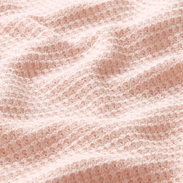 Soft Waffel-Strick – rosé,  image number 2