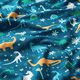 Stoffpaket Jersey Dinowelt | PETIT CITRON – petrol,  thumbnail number 5