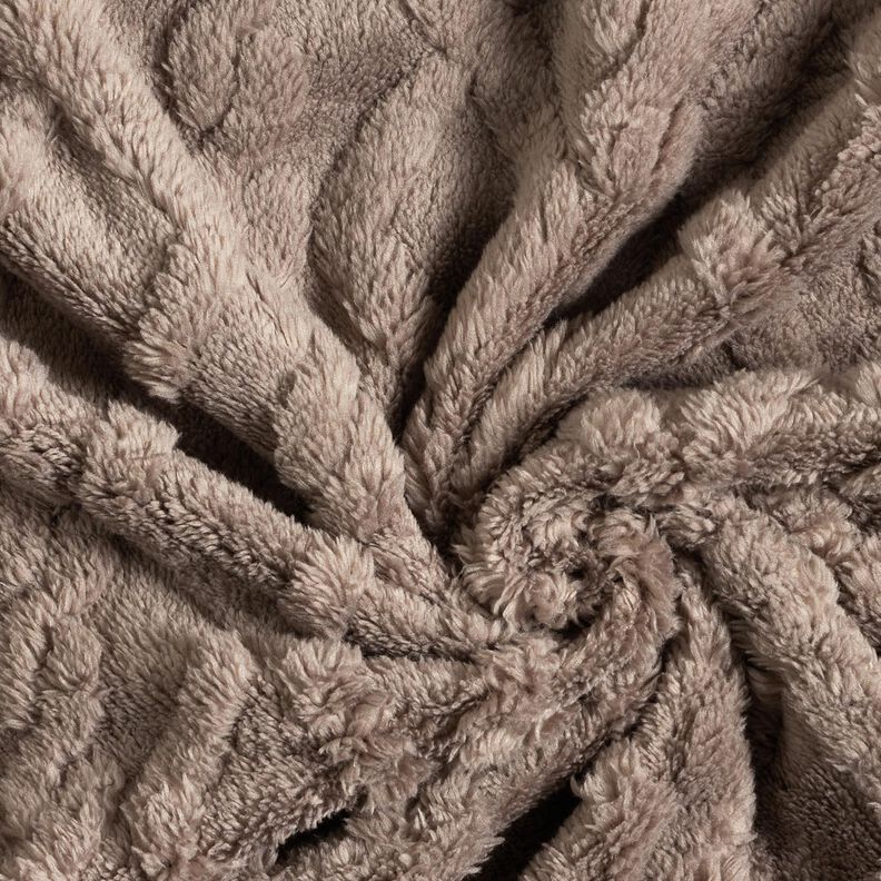 Kunstfell Diamanten – taupe, image number 3