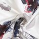 Seiden-Viskose-Satin ornamentale Blumen – weiss,  thumbnail number 4