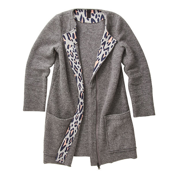 GOTS Merino-Wollfleece kbT- Bio Wolle | Albstoffe – grau, image number 6