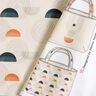 Taschen Panel Canvas Skandi Farbbögen – natur/currygelb,  thumbnail number 2