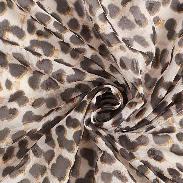 Chiffon Leodruck & Glitzerpunkte – rosé, image number 4