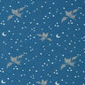 Baumwolljersey freche Fledermaus – jeansblau,  thumbnail number 1