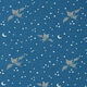 Baumwolljersey freche Fledermaus – jeansblau,  thumbnail number 1