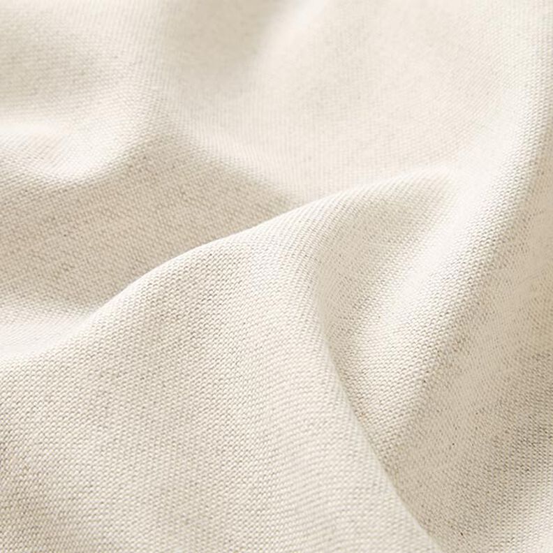 Dekostoff Halbpanama Chambray recycelt – nebelgrau/natur,  image number 2
