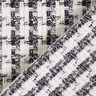 Bouclé Hahnentritt – schwarz/weiss,  thumbnail number 4