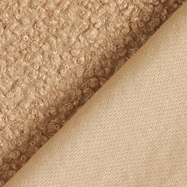 Strick Bouclé Uni – beige, image number 3