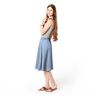 Stretch Leinenstoff Mix – jeansblau,  thumbnail number 6