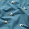 GOTS Baumwolljersey Trecker Digitaldruck – jeansblau,  thumbnail number 2