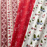 Dekostoff Canvas Weihnachtsgruß – rot/weiss,  thumbnail number 5