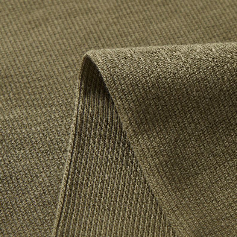 2x2 Bündchen Uni – khaki,  image number 5