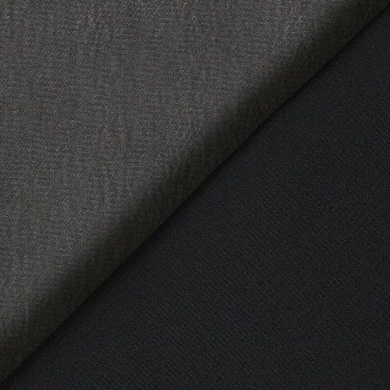 Polyester Chiffon Uni – schwarz,  image number 3
