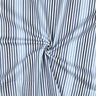 Denim Baumwoll-Mix Streifen | Poppy Fabrics – jeansblau/wollweiss,  thumbnail number 3