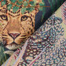 Dekostoff Gobelin Leoparden im Dschungel – blau/grün,  thumbnail number 5