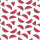 Baumwolljersey Melonen – weiss,  thumbnail number 1