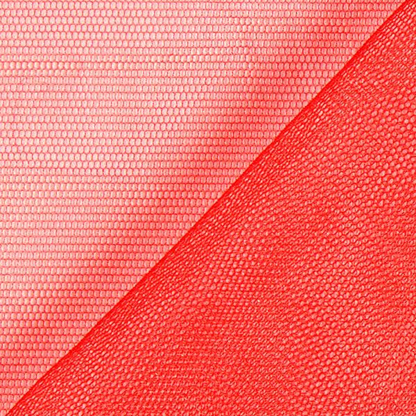 Schimmer-Tüll – rot | Reststück 50cm