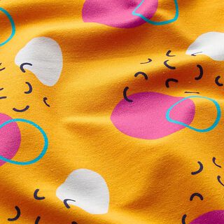 French Terry Kreise & Wolken | Kathastrophal – sonnengelb, 