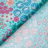 Beschichtete Baumwolle maritimer Mix – aquablau,  thumbnail number 4