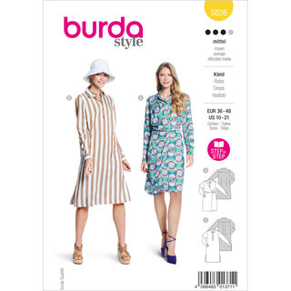 Kleid | Burda 5826 | 36-48, 