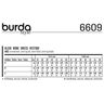 Kleid | Burda 6609 | 34-46,  thumbnail number 6
