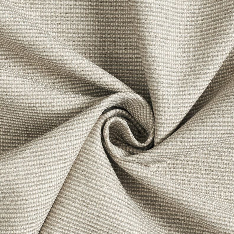 Halbpanama grobe Struktur &ndash; grau/natur,  image number 1